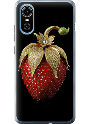 Чехол на zte blade a31 plus клубника v3 "5638u-2637-851"