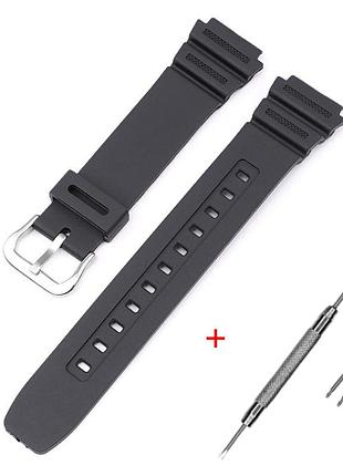 Ремінець для casio ae-1000w black si