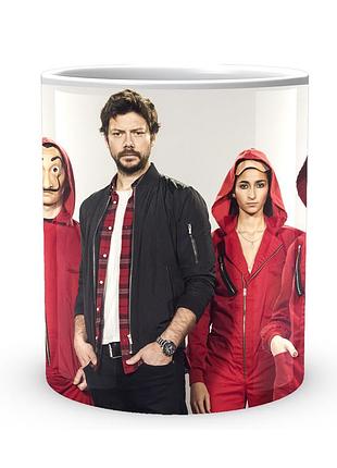 Кружка geekland бумажный дом la casa de papel team lc 02.05