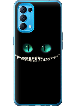 Чехол на oppo find x3 lite чеширский кот "689u-2299-851"