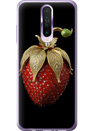 Чохол на xiaomi redmi k30 полуниця v3 "5638u-1836-851"