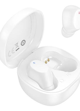 Бездротові навушники tws borofone bw97 clear white