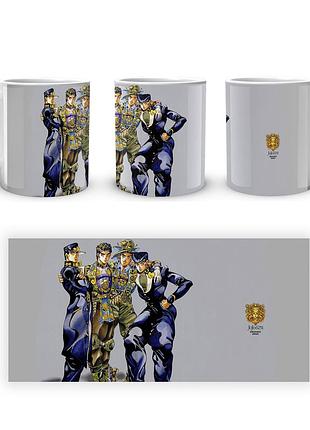 Кружка geekland jojo's bizarre adventure невероятные приключения джоджо:гонка стальной шар jjsbr 12