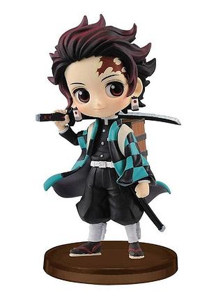 Фігурка q posket танджиро камадо клинок розсікаючий демонів tanjiro kamado demon slayer 7 см bqp ds yk