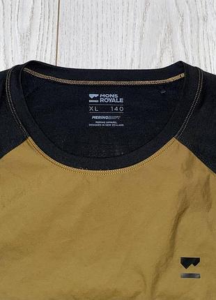 Мужское мерино кофта mons royale windstopper pertex quantum size xl 6