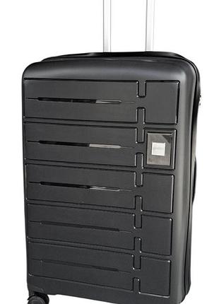 Валіза carbon 65903 колір чорний розмір великий l