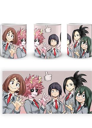 Кружка geekland моя геройская академия my hero academia девушки mha 02.549