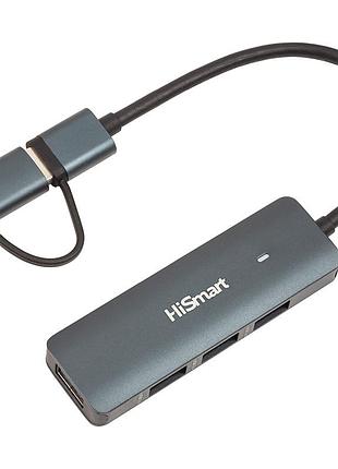 Адаптер powerplant usb 3.0 - 4 x usb 3.0