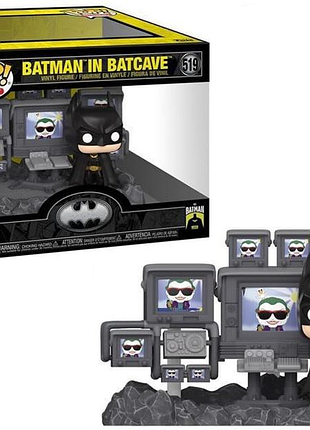 Фигурка funko pop дс бетмен в беткейве dc batman in batcave 15 см dc bb 519