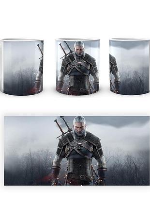 Кружка geekland the witcher ведьмак геральт tw 002.022