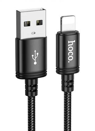 Кабель hoco x91 radiance charging data cable for ip(l=3m) black