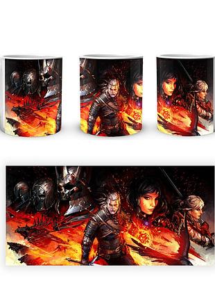 Кружка geekland the witcher ведьмак tw 002.031