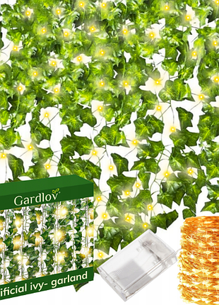Искусственный плющ светодиодный gardlov 24538 25 м