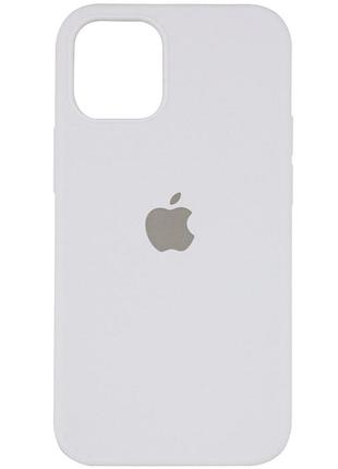Чохол для смартфона silicone full case aa open cam for apple iphone 12 8,white