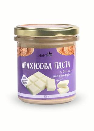 Арахисовая паста с белым шоколадом 300 г manteca