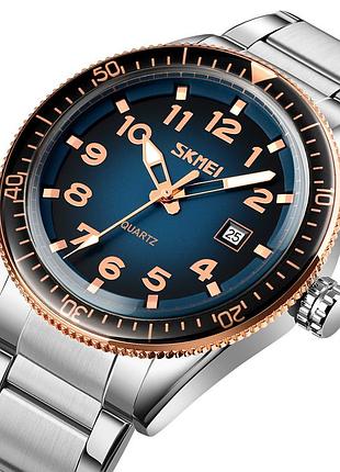Skmei 9232srgbu rose gold-blue 2