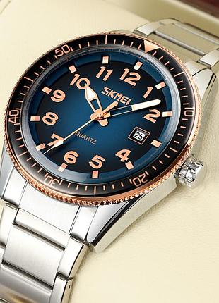 Skmei 9232srgbu rose gold-blue 3