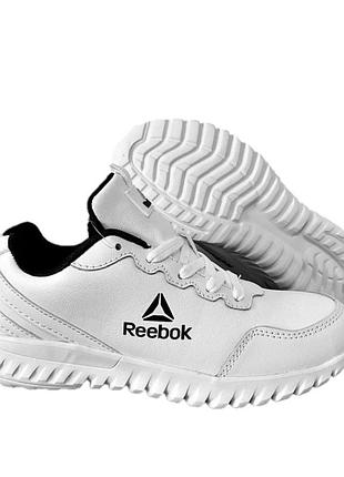 Кроссовки reebok белые рибок кожаные женские (размеры: 36,37,38,39)