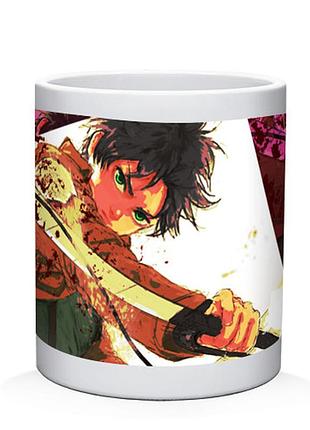 Кружка attack on titan eren yeager атака титанов эрен йегер tg.02.018.460