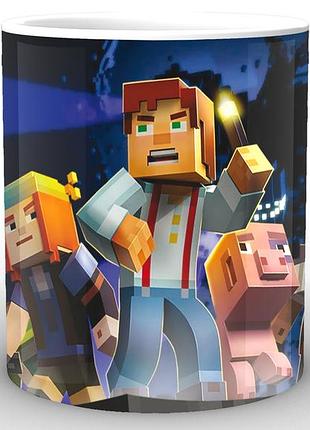 Кружка geekland minecraft майнкрафт постер mс.02.018