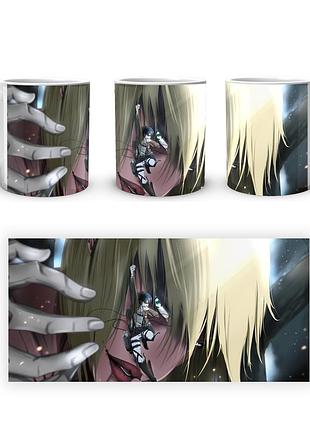 Кружка geekland attack on titan атака титанов эрен энни aot 002.16