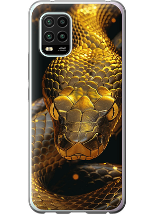 Чохол на xiaomi mi 10 lite golden snake "6072u-1924-851"