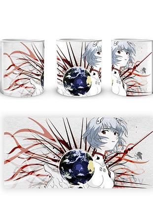 Кружка geekland evangelion євангеліон рей eva 002.02