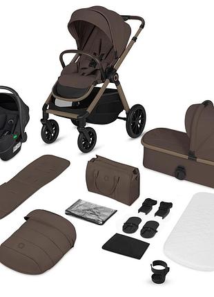 Універсальна коляска 3 в 1 lionelo layla 3in1 beige taupe