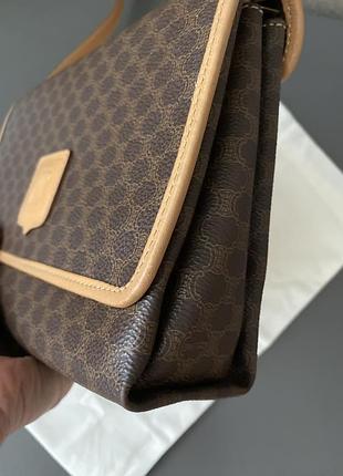 Celine 🤎💥 вінтажна сумка кросбоді macadam 5