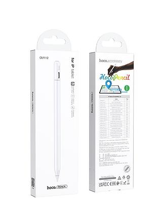 Стилус hoco gm112 intelligent anti-lost active capacitive pen with digital display pad dedicated white 2
