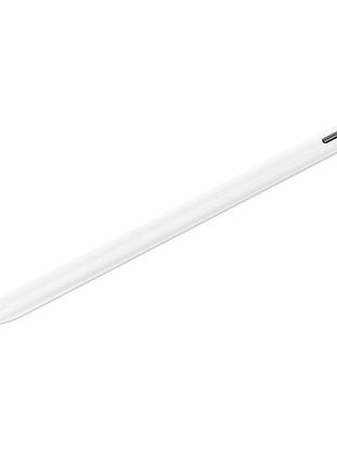 Стилус hoco gm112 intelligent anti-lost active capacitive pen with digital display pad dedicated white 4