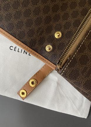 Celine 🤎💥 вінтажна сумка кросбоді macadam 10