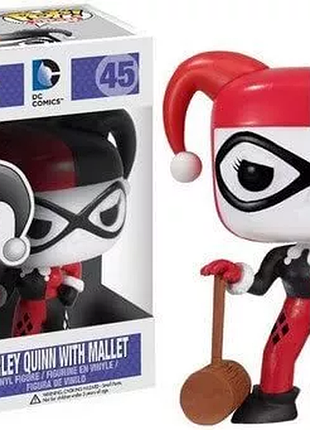 Фигурка funko pop дс харли квинн dc comics harley quinn 10 см fp dc hq 45
