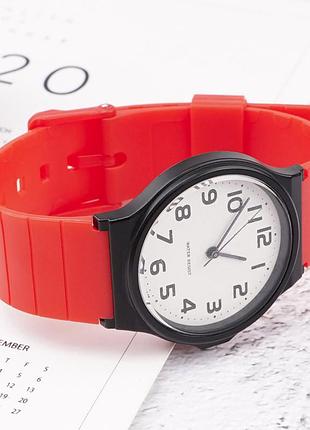 Ремешок для casio mq-24 all red 5