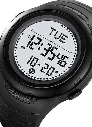 Skmei 2166bkwt black-white 3
