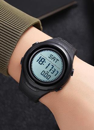 Skmei 2166bkwt black-white 4