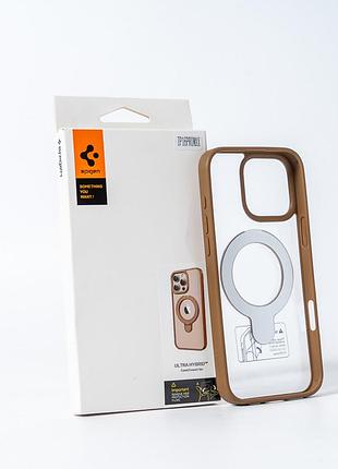 Чохол для смартфона spigen aaa magnetic ring for apple iphone 16 pro brown 5
