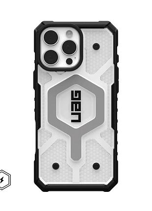 Чохол для смартфона uag aaa pathfinder mag clear for apple iphone 16 pro grey