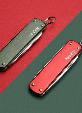 Мультитул xiaomi nextool multi-function knife red 6