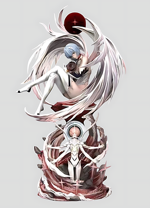 Фигурка rei ayanami evangelion рей аянами евангелион 45.5 см китай ch e ra 45