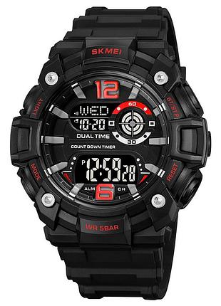 Skmei 2018rdbk red-black sale