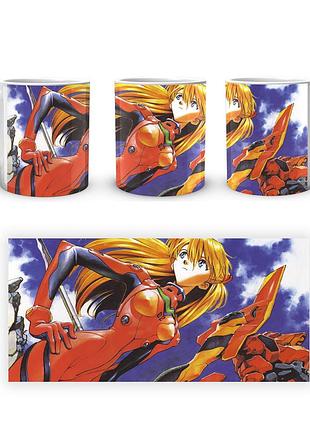 Кружка geekland evangelion евангелион аска eva 002.25