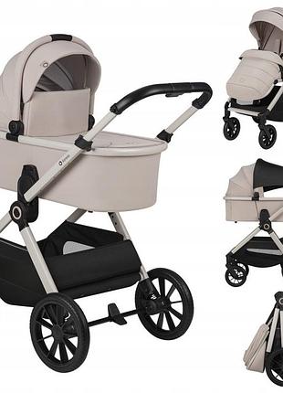 Універсальна коляска 2 в 1 lionelo layla 2in1 beige sand