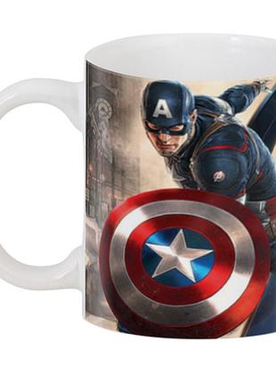 Кружка geekland капитан америка captain america avengers ca.02.033