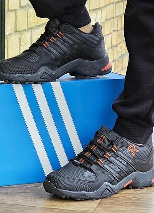Мужские кроссовки adidas terrex черные адидас терекс (размеры: 40,41,42,43) видеообзор