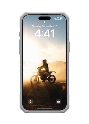 Чохол для смартфона uag aaa pathfinder mag clear for apple iphone 16 grey 2