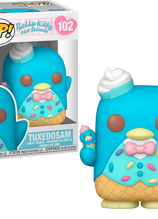 Фигурка funko pop хэллоу китти hello kitty таксидо сэм tuxedosam 10см fp hk t 102