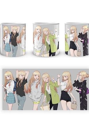 Кружка geekland my dress-up darling эта фарфоровая кукла влюбилась марин mdd 36