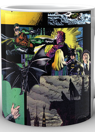 Кружка geekland белая бэтмен batman бэтмен комикс мультяшный bm.02.029