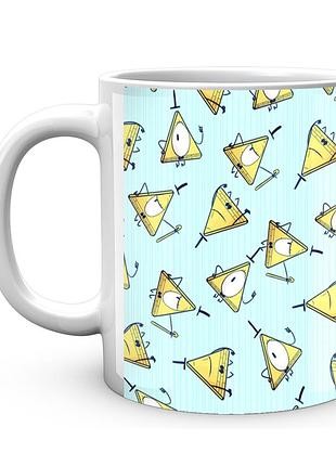 Кружка gravity falls билл паттерн gf.02.397 2